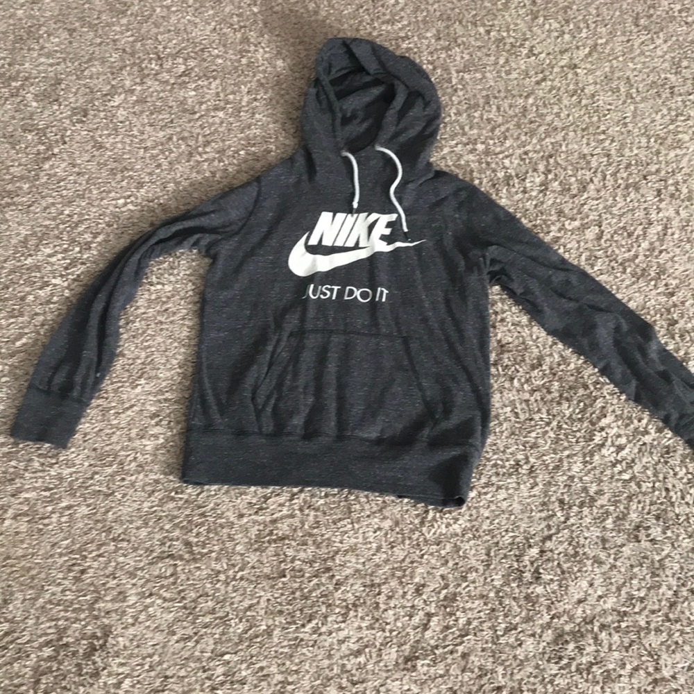 Nike hoodie. Thin stretchy fabric. Super comfy XL
